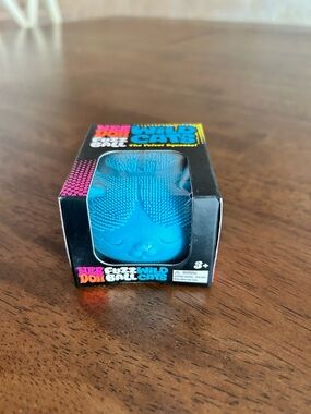 Needoh Fuzz Ball Wild Cats Sensory Toy - Blue